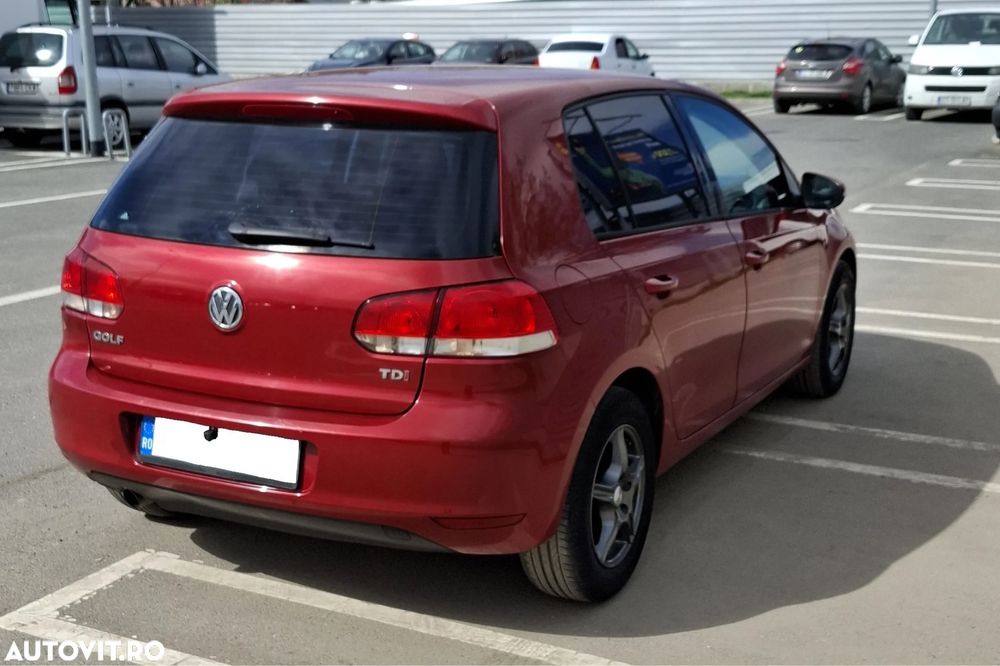 VW GOLF 6 1.6 TDI. 2011. Euro 5.