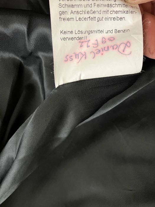 Кожено яке М размер немско полицейско