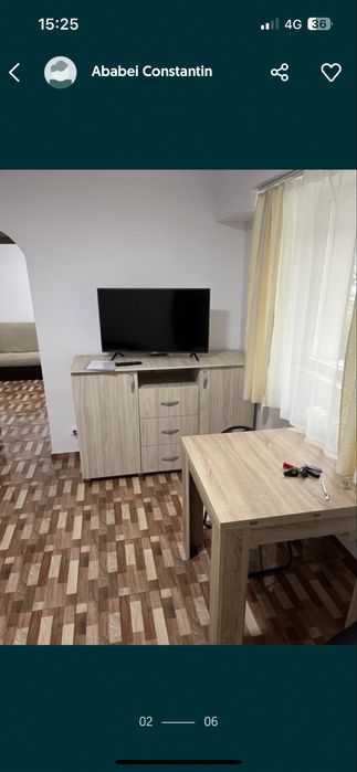 Ofer spre închiriere apartament 2 camere zona Donici-Parcul Tineretulu