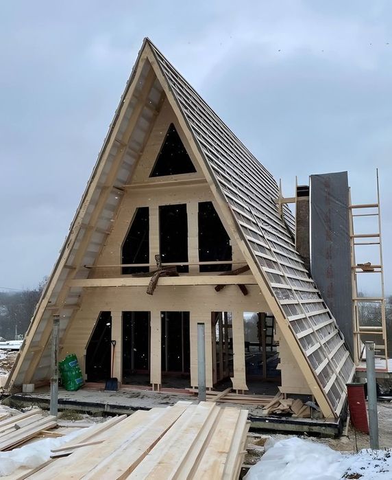 Vand casute tip A 6 x 7m din lemn