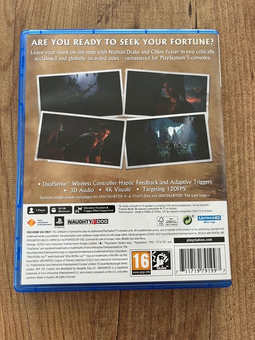Игра за PS5 Uncharted