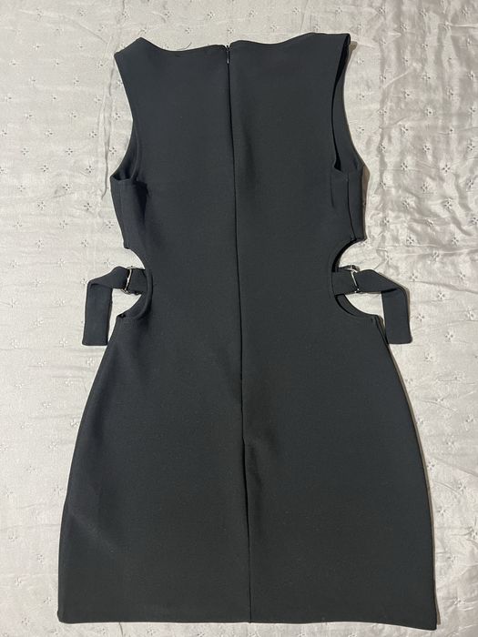 Черна къса рокля Zara