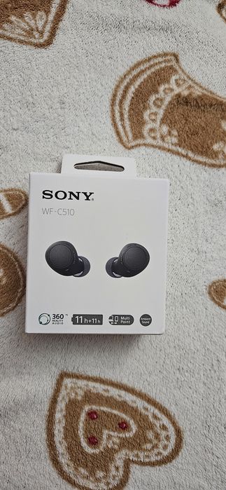 Casti SONY WF-C510, True Wireless, sigilate
