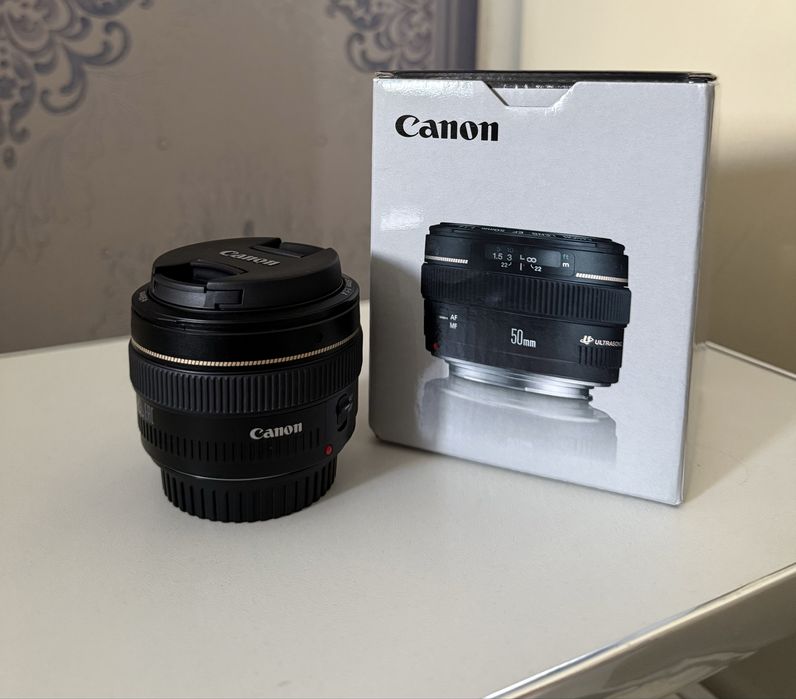 Объектив canon 50mm 1.4 EF