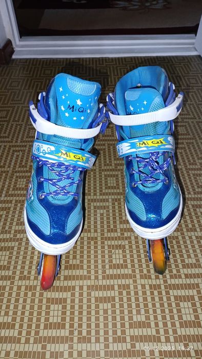 Ролики детские, раздвижные размер 37-42