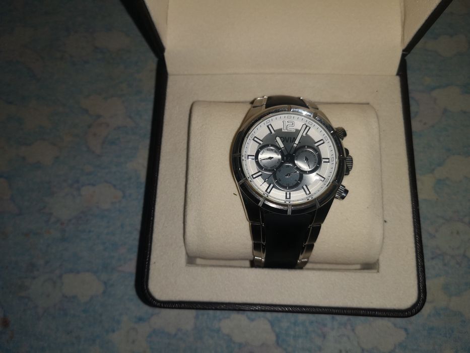 Часы хронограф мужские Jovial. Швейцария.