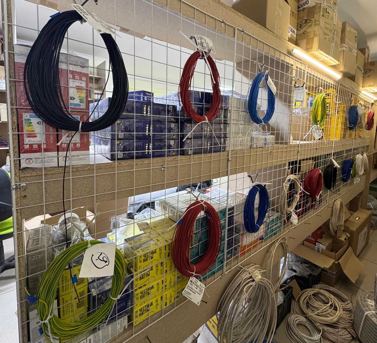 Провода автомобильные цветные