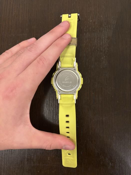 часовник Casio Baby-G – жълт, WR 10 BAR