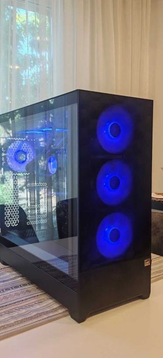 Мощен Комютър за Игри Работа и Забавления Ryzen 9 5950X/64Gb 16/32 Core/512GB SSD + 4TB HDD/RTX 3080 10G. 320bit/Гаранция