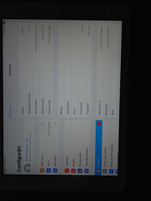 Ipad generatia 6 , functioneaza perfect fara defecte