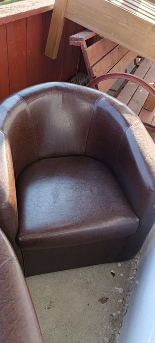 Fotoliu  scoica maro