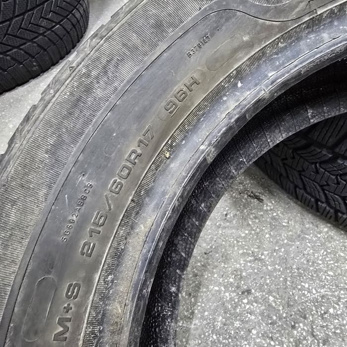 2x 215/60/17 M+S SAVA 2020 Stare excelentă