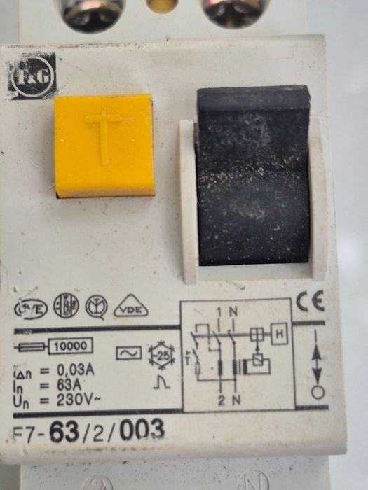 Intrerupator diferential 63 A T&G