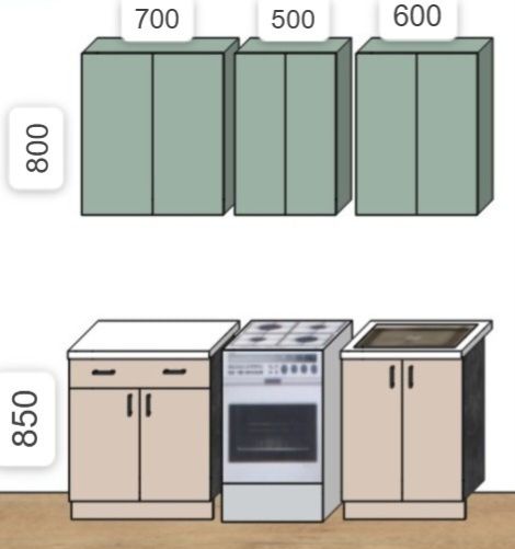 Новый кухонный гарнитур