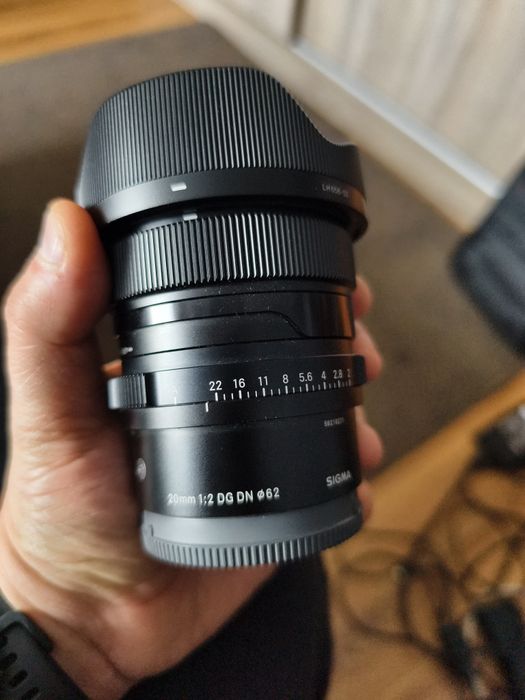 Obiectiv SIGMA 20mm f/2 DG DN Full Frame pt Sony E-mount