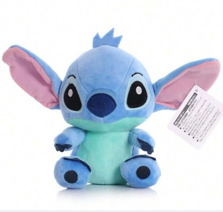 20 см плюшена играчка  Стичи розова и синя