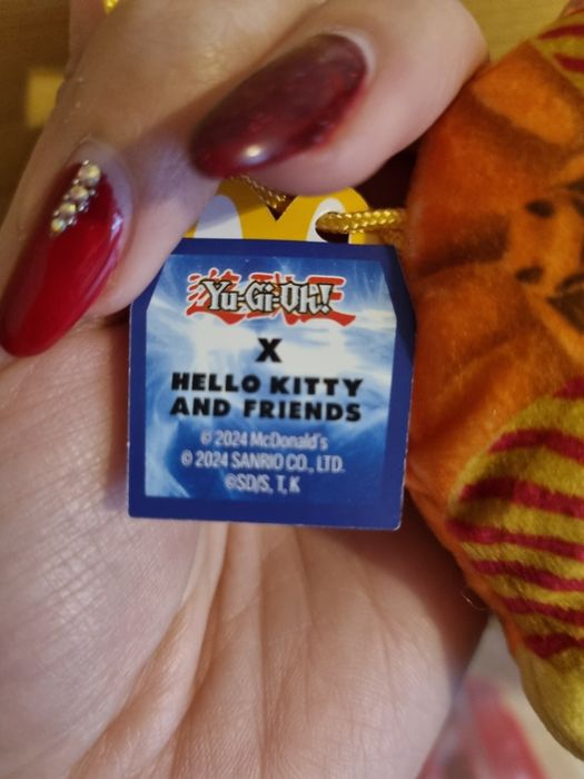 McDonald's Плюшена играчка Hello Kitty , Yu-Gi-Oh