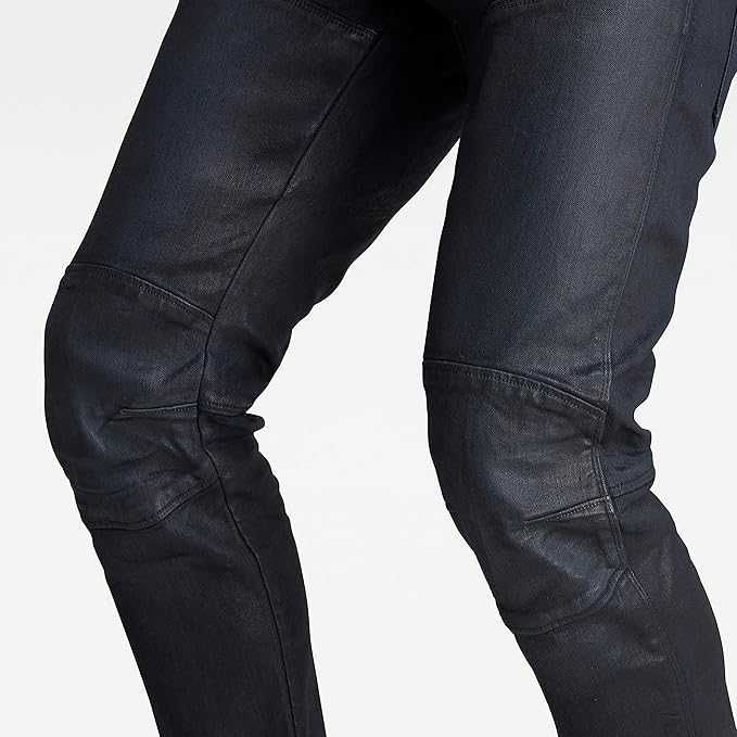 НОВИ G Star 5620 Elwood 3D Slim Jeans Dry Waxed Cobler дънки W33 L36