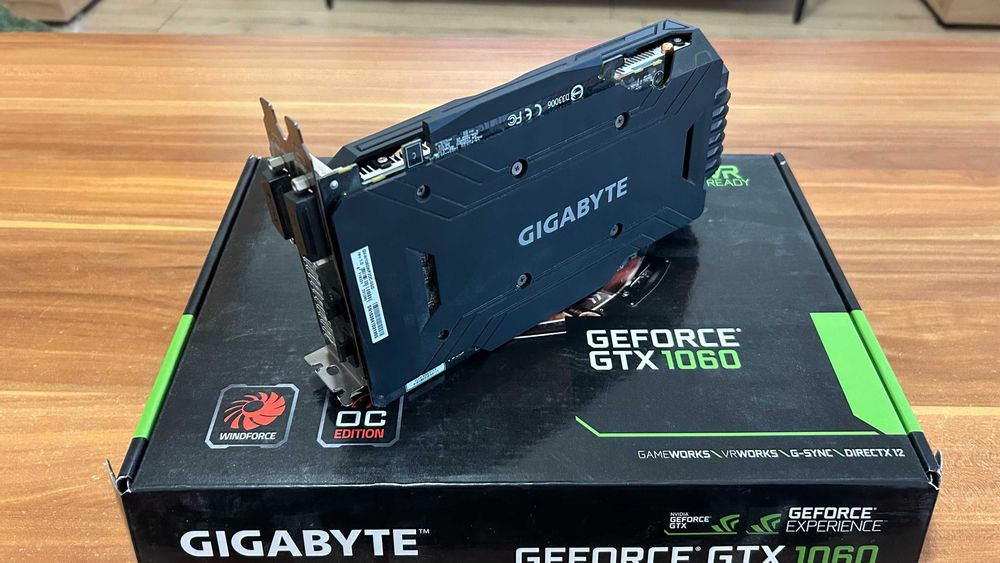 GEFORCE GTX 1060 3 GB  (Curatat si Pasta nou)