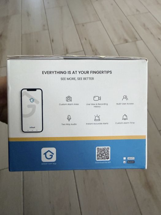 Camera wifi IoGeek noua. Sigilata