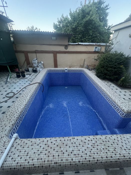 Реставрация бассейнов мойка бассейнов замена песка установка фильтра