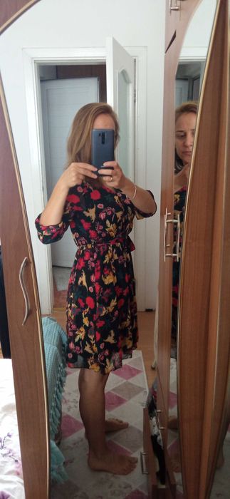 Рокля от шифон размер S