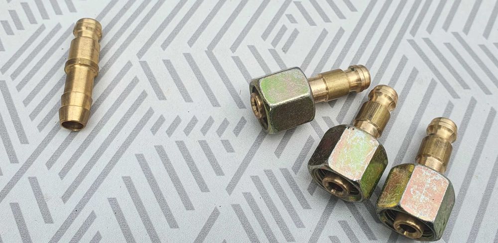 Gura de gaz (priza cu robinet si mufa rapida) de conexiune gaz extern