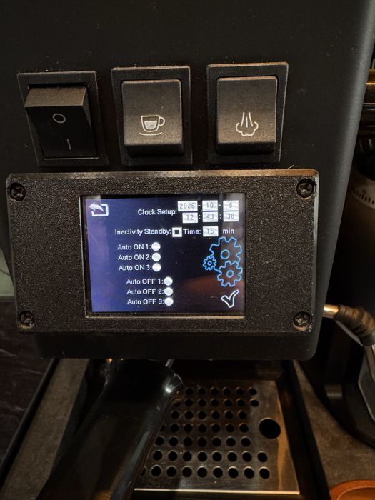 Pachet Espressor Gaggia Classic pro Modat/ Gaggiuino  cu touch / programe / infuzie / specialitate / lelit / marzocco / arduino + rasnita si accesorii