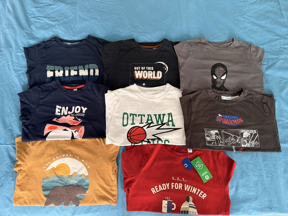 Дрешки на Okaidi и Zara за момче 140 см