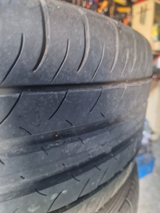 4 jante  18 Vw, cauciucuri DUNLAP 235/45 R18