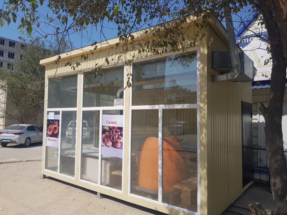 Киоск, тандырная с казанами