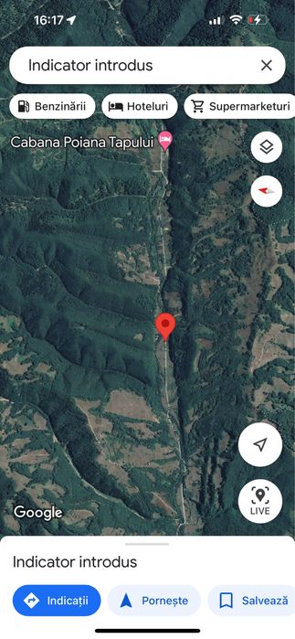 Teren Muntii Tiblesului