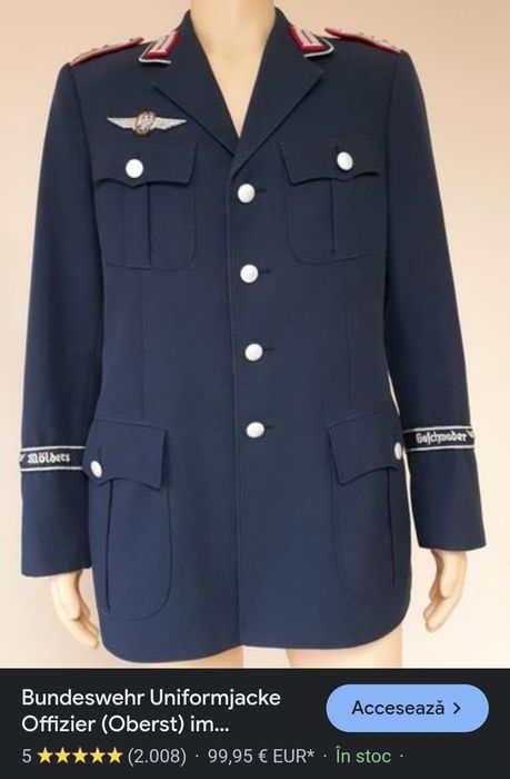 Sacou militar german