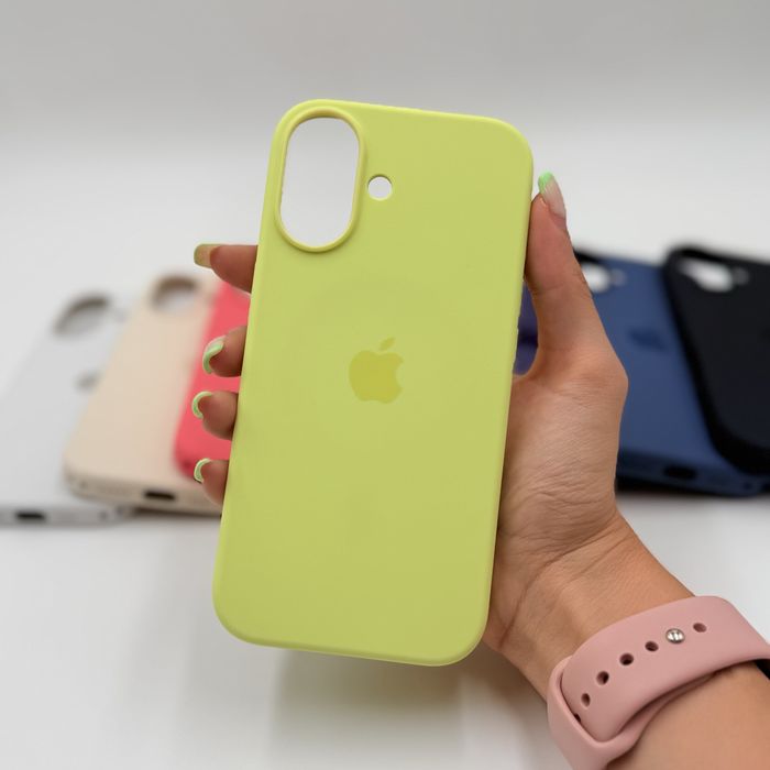  MagSafe калъфче от мек силикон за iPhone 17 в различни цветове