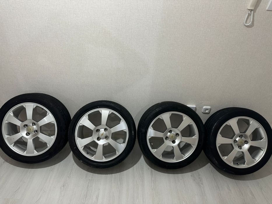 Титановый диск и летний баллон