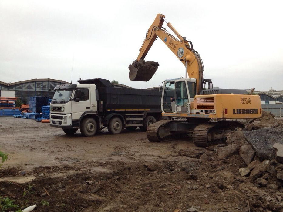 Inchiriere Excavator Senilat Excavatii Demolari Inchiriez Utilaje Noi