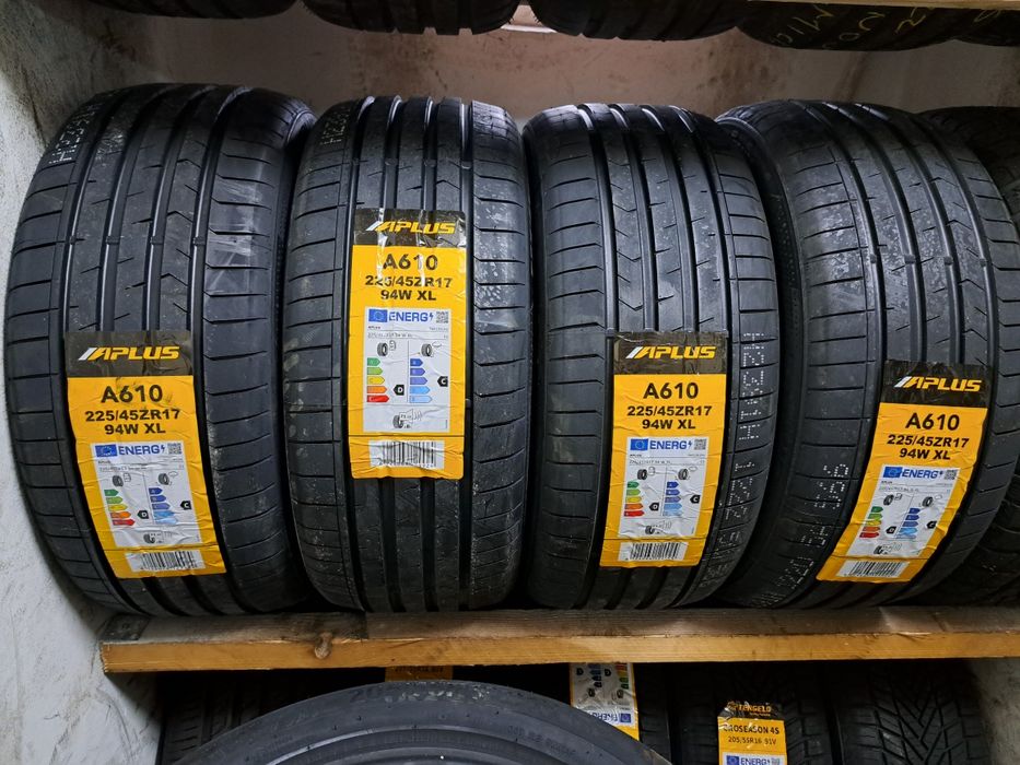 ! 4 anvelope 225/45 R17 Aplus , Noi !