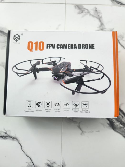 Дрон Q10 с камера, 720P HD FPV сгъваем