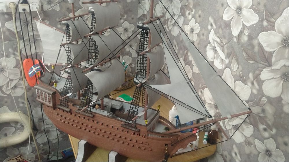 Продам корабль ручной работы