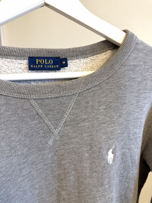 Polo Ralph Lauren M Блуза/Суитшърт в сив цвят