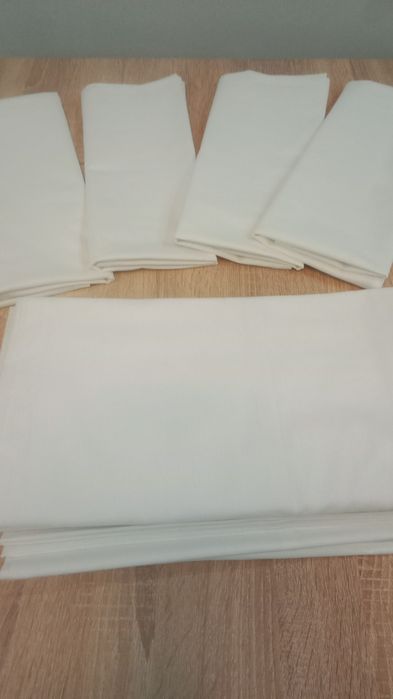 Наволочки белые, размер 50/70