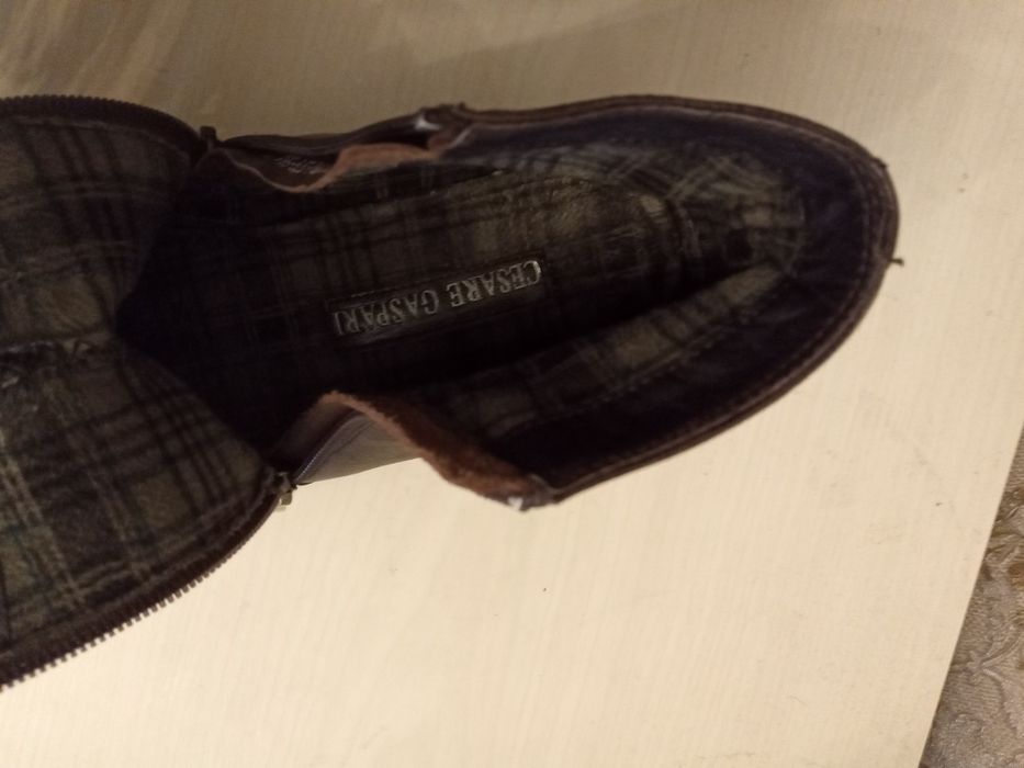 Мужские туфли полу батиник