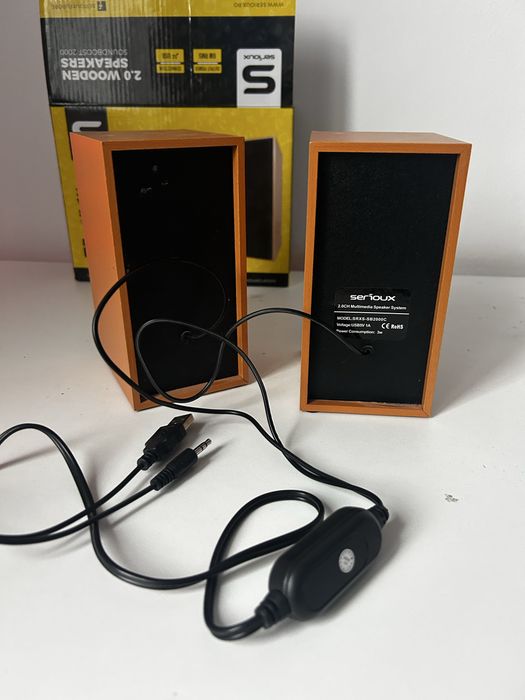 Boxe Ser1ous 2.0 Wooden Speakers