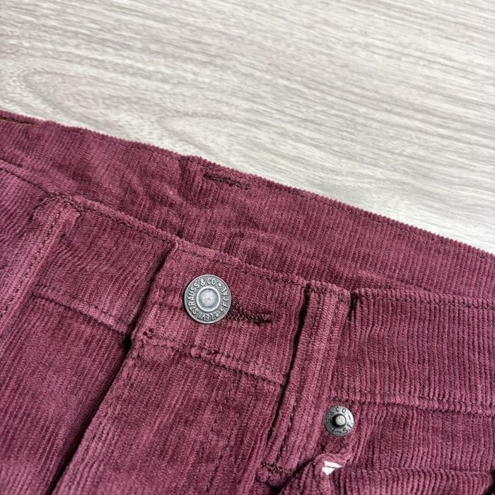 100% Валвет хлопковые брюки бордового цвета