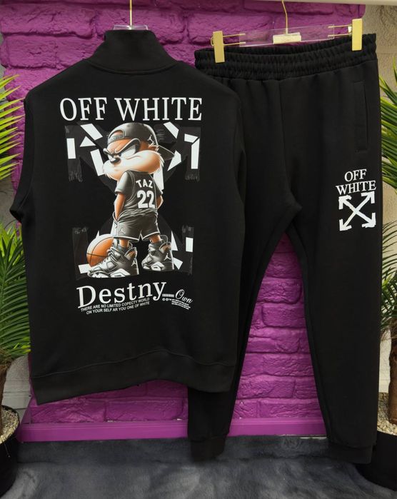 Trening barbat Off white premium