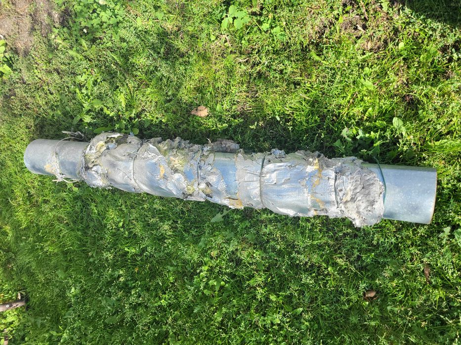 Труба для печи оцинкованная