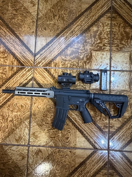 Armă airsoft East Crane EC-645 Kestrel Etu Grey Carbine