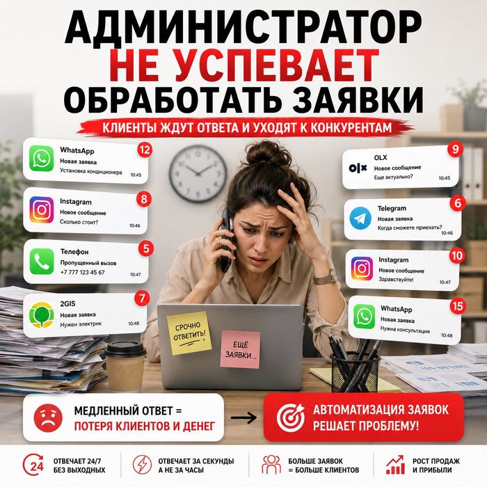 Чат-бот для WhatsApp и Insagram