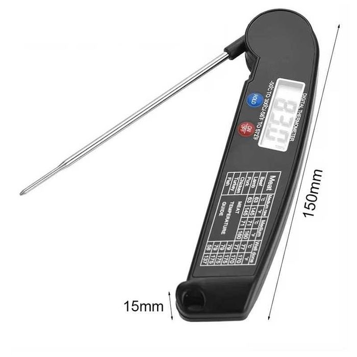 Готварски / кухненски термометър с обхват -50°C до +300°C,  20214443