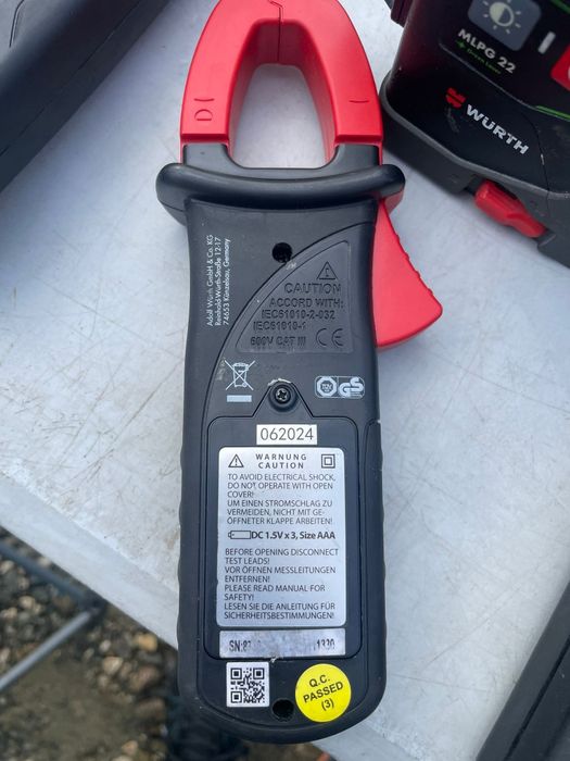 Clampmetru wurth